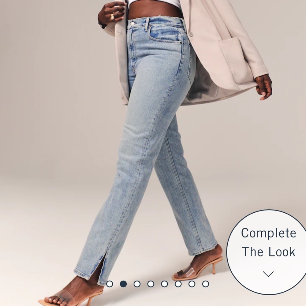 Curve Love Ultra High Rise 90s Straight Jean